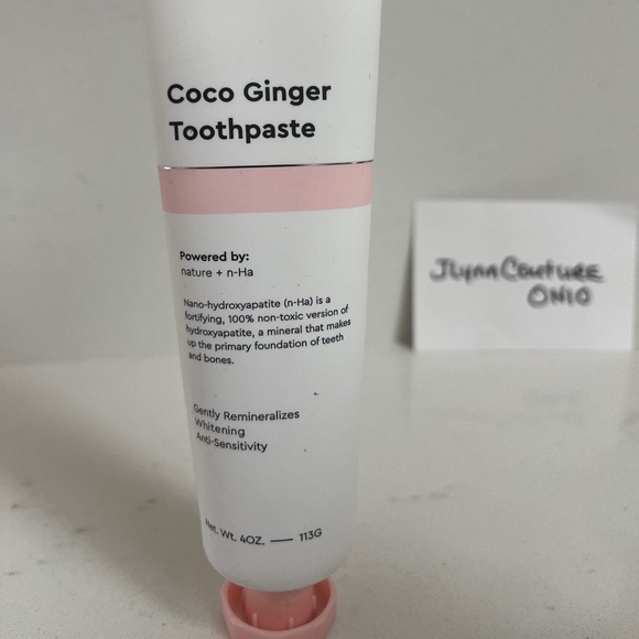 Boka Coco Ginger Natural Toothpaste,Nano-hydroxyapatite for strong teeth whiten - Picture 4 of 4